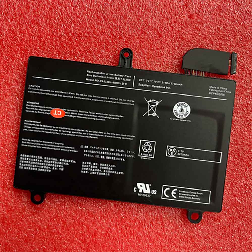 Batería para Toshiba DynaBook N514/Toshiba DynaBook N514/Toshiba DynaBook N514/Toshiba DynaBook N514/Toshiba Dynabook G83 GZ83